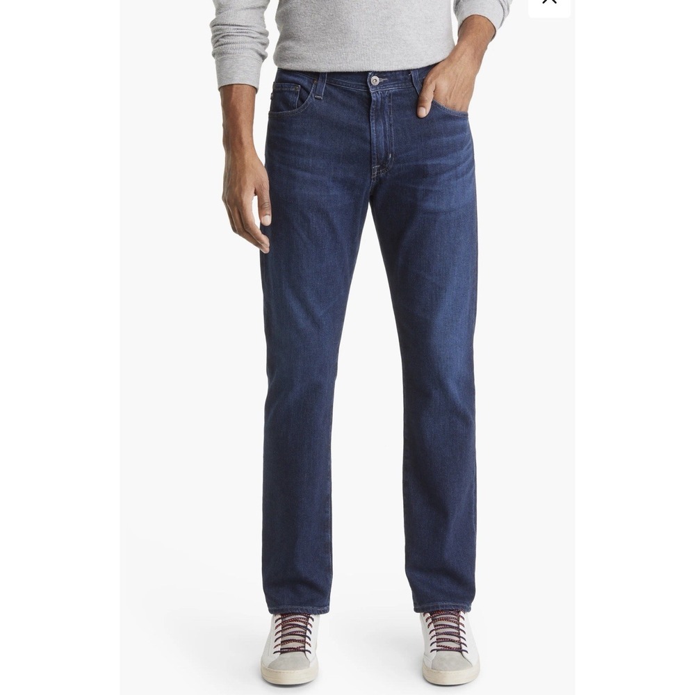 Adriano Goldschmied AG Everett Jeans 42x30 Slim Straight Japanese Denim 42